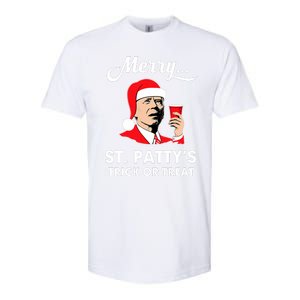 Christmas Biden Santa Merry St PattyS Trick Or Treat Funny Softstyle CVC T-Shirt