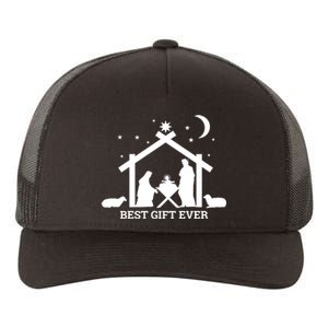 Christian Bible School Jesus Nativity Scene Yupoong Adult 5-Panel Trucker Hat