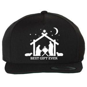 Christian Bible School Jesus Nativity Scene Wool Snapback Cap