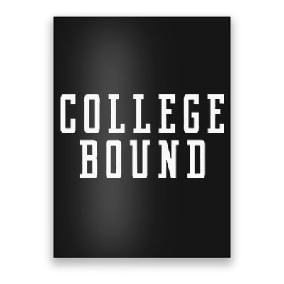 College Bound Student Announcement Poster