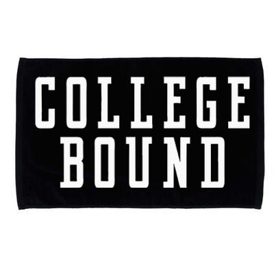 College Bound Student Announcement Microfiber Hand Towel