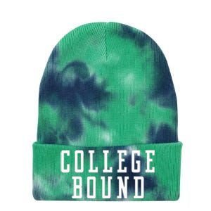 College Bound Student Announcement Tie Dye 12in Knit Beanie