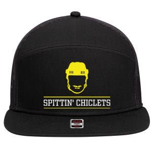 Chicletsnation Bauer Spittin Chiclets 7 Panel Mesh Trucker Snapback Hat