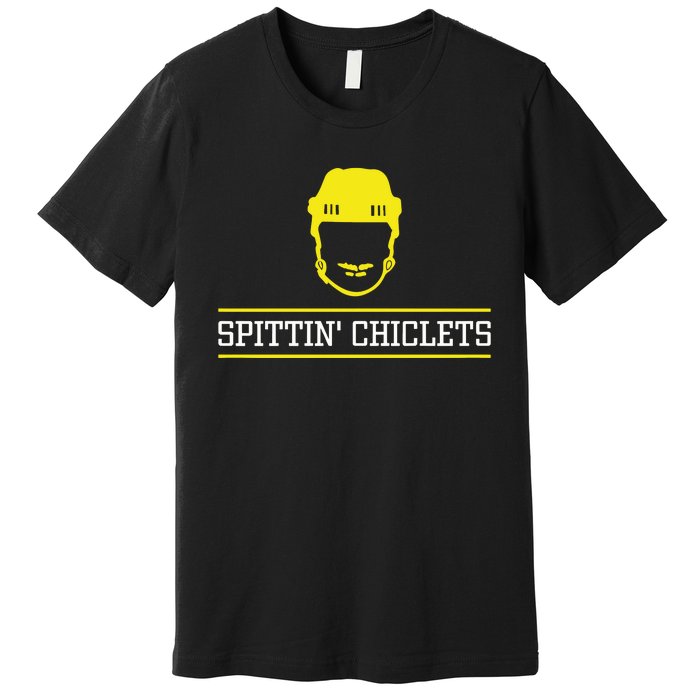 Chicletsnation Bauer Spittin Chiclets Premium T-Shirt