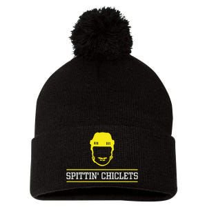 Chicletsnation Bauer Spittin Chiclets Pom Pom 12in Knit Beanie