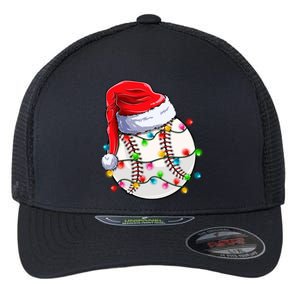 Christmas Baseball Santa Hat Funny Xmas Pajama Cute Gift Flexfit Unipanel Trucker Cap