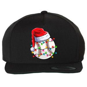 Christmas Baseball Santa Hat Funny Xmas Pajama Cute Gift Wool Snapback Cap