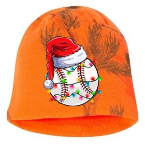 Christmas Baseball Santa Hat Funny Xmas Pajama Cute Gift Kati - Camo Knit Beanie