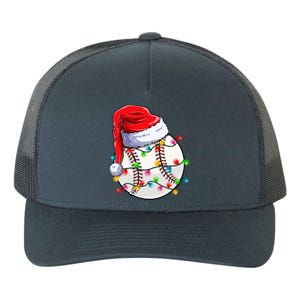 Christmas Baseball Santa Hat Funny Xmas Pajama Cute Gift Yupoong Adult 5-Panel Trucker Hat