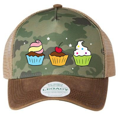 Cupcakes Baking Sweet Cupcakes Sweet Cupcake Baking Legacy Tie Dye Trucker Hat