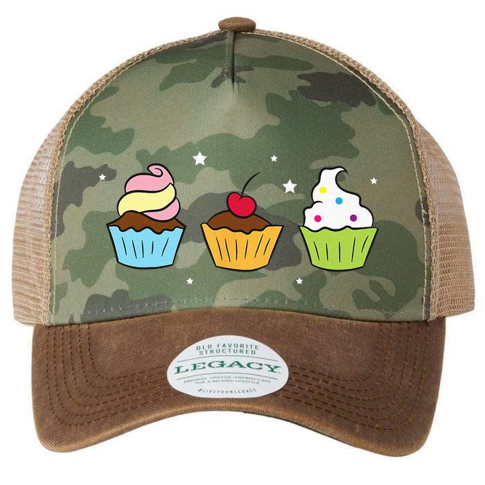Cupcakes Baking Sweet Cupcakes Sweet Cupcake Baking Legacy Tie Dye Trucker Hat