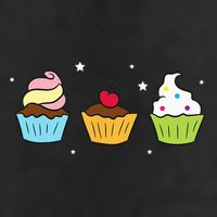 Cupcakes Baking Sweet Cupcakes Sweet Cupcake Baking 7 Panel Mesh Trucker Snapback Hat