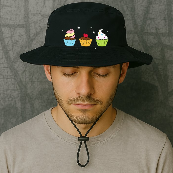 Cupcakes Baking Sweet Cupcakes Sweet Cupcake Baking Bucket Hat