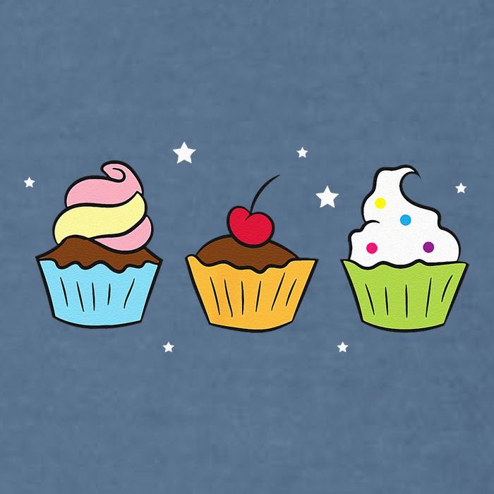 Cupcakes Baking Sweet Cupcakes Sweet Cupcake Baking Garment-Dyed Sweatshirt