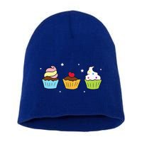 Cupcakes Baking Sweet Cupcakes Sweet Cupcake Baking Short Acrylic Beanie