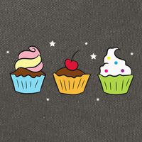 Cupcakes Baking Sweet Cupcakes Sweet Cupcake Baking Cotton Canvas Backpack