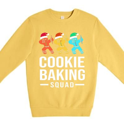 Cookie Baking Squad Christmas Cookie Baking Crew Gift Premium Crewneck Sweatshirt