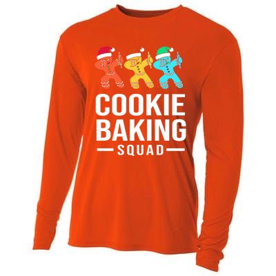 Cookie Baking Squad Christmas Cookie Baking Crew Gift Cooling Performance Long Sleeve Crew