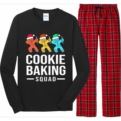 Cookie Baking Squad Christmas Cookie Baking Crew Gift Long Sleeve Pajama Set