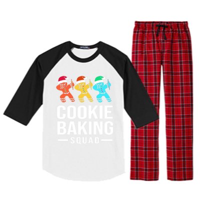 Cookie Baking Squad Christmas Cookie Baking Crew Gift Raglan Sleeve Pajama Set