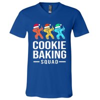 Cookie Baking Squad Christmas Cookie Baking Crew Gift V-Neck T-Shirt