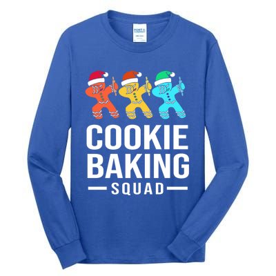 Cookie Baking Squad Christmas Cookie Baking Crew Gift Tall Long Sleeve T-Shirt