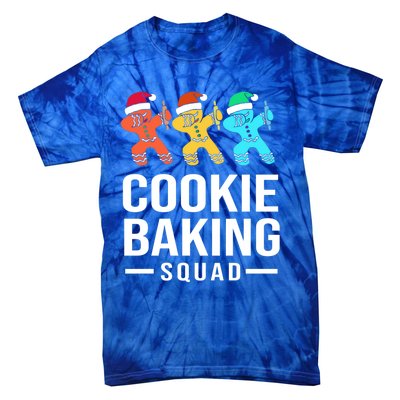 Cookie Baking Squad Christmas Cookie Baking Crew Gift Tie-Dye T-Shirt