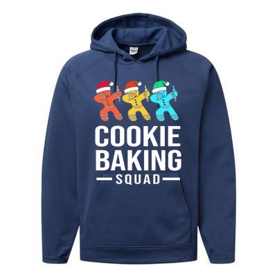 Cookie Baking Squad Christmas Cookie Baking Crew Gift Performance Fleece Hoodie