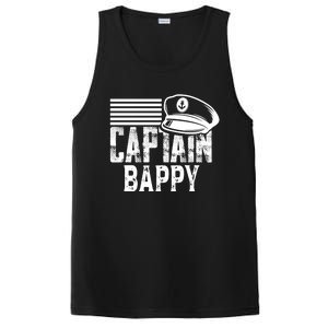 Captain Bappy Sailing Captain Hat Boat Owner Boating Sweatshirt PosiCharge Competitor Tank