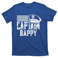 Captain Bappy Sailing Captain Hat Boat Owner Boating Sweatshirt T-Shirt