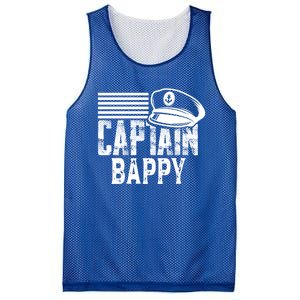 Captain Bappy Sailing Captain Hat Boat Owner Boating Sweatshirt Mesh Reversible Basketball Jersey Tank