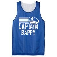 Captain Bappy Sailing Captain Hat Boat Owner Boating Sweatshirt Mesh Reversible Basketball Jersey Tank