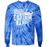 Captain Bappy Sailing Captain Hat Boat Owner Boating Sweatshirt Tie-Dye Long Sleeve Shirt