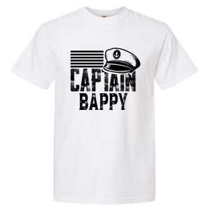 Captain Bappy Sailing Captain Hat Boat Owner Boating Sweatshirt Garment-Dyed Heavyweight T-Shirt