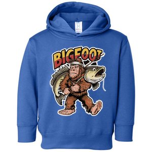 Catfishing Bigfoot Sasquatch Hunting Catfish Catfisher Gift Toddler Hoodie