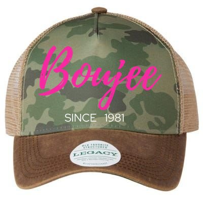 Classy Boujee Since 1981 Gift Legacy Tie Dye Trucker Hat