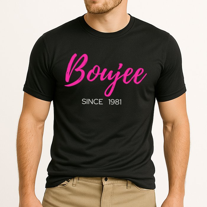 Classy Boujee Since 1981 Gift Performance Shirt