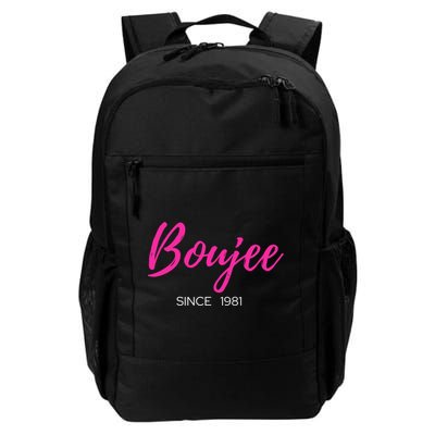 Classy Boujee Since 1981 Gift Backpack