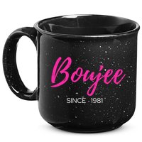 Classy Boujee Since 1981 Gift 15oz Campfire Ceramic Mug