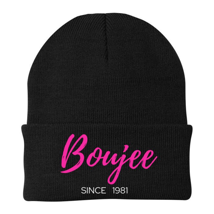 Classy Boujee Since 1981 Gift Beanie