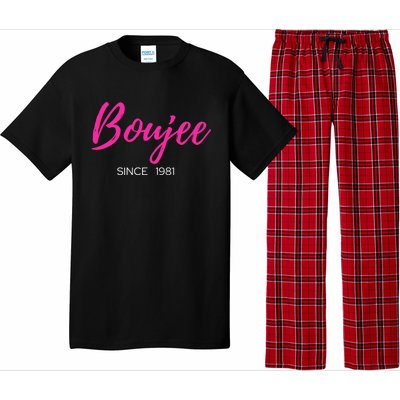 Classy Boujee Since 1981 Gift Pajama Set