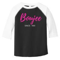 Classy Boujee Since 1981 Gift Toddler Fine Jersey T-Shirt