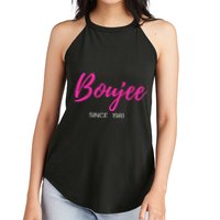 Classy Boujee Since 1981 Gift Women's Perfect Tri Rocker Tank