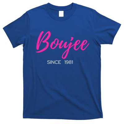 Classy Boujee Since 1981 Gift T-Shirt
