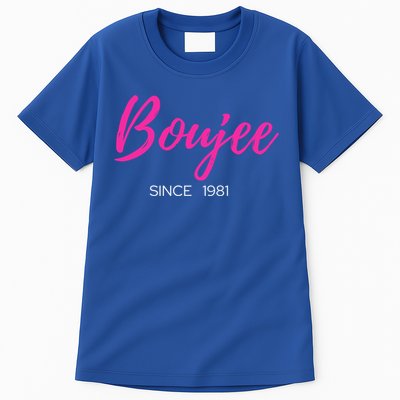 Classy Boujee Since 1981 Gift Tall T-Shirt