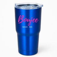 Classy Boujee Since 1981 Gift Tumbler