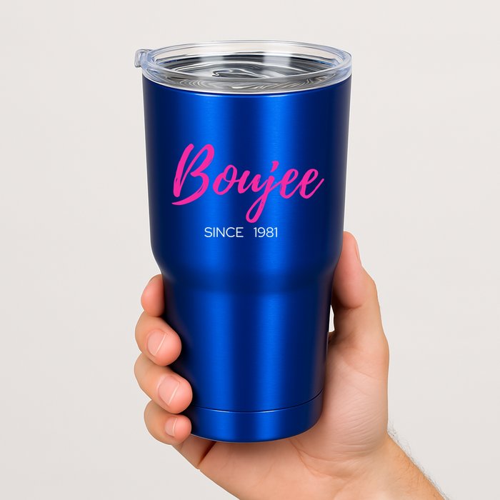 Classy Boujee Since 1981 Gift Tumbler