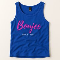 Classy Boujee Since 1981 Gift Tank Top