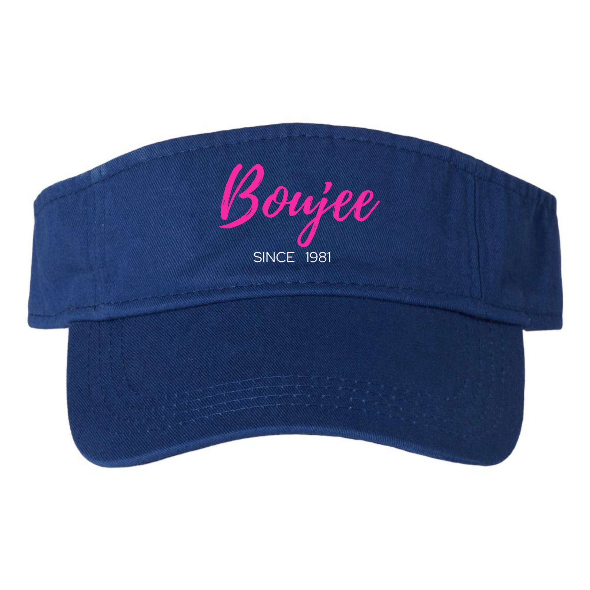 Classy Boujee Since 1981 Gift Visor