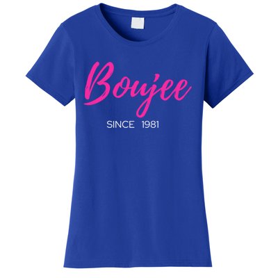 Classy Boujee Since 1981 Gift Women's T-Shirt